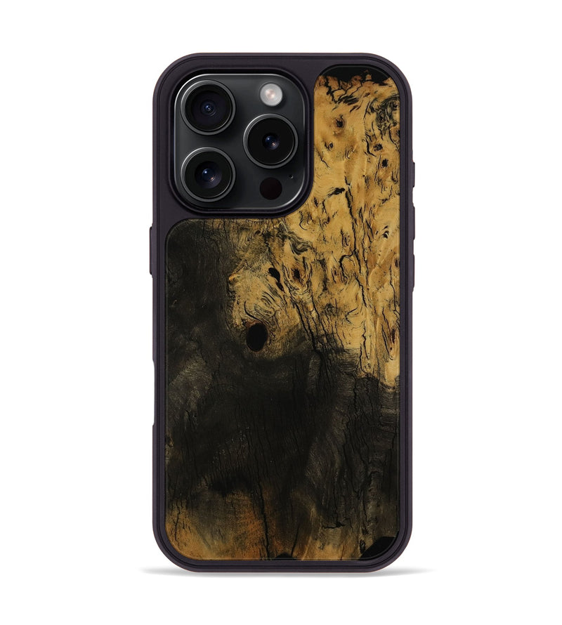 iPhone 16 Pro Wood Phone Case - Jayleen (Wood Burl, 753175)
