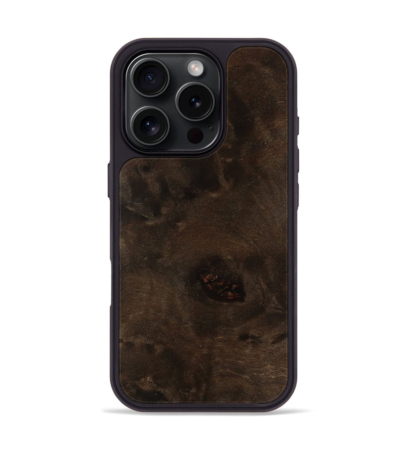 iPhone 16 Pro Wood Phone Case - Silas (Wood Burl, 753183)