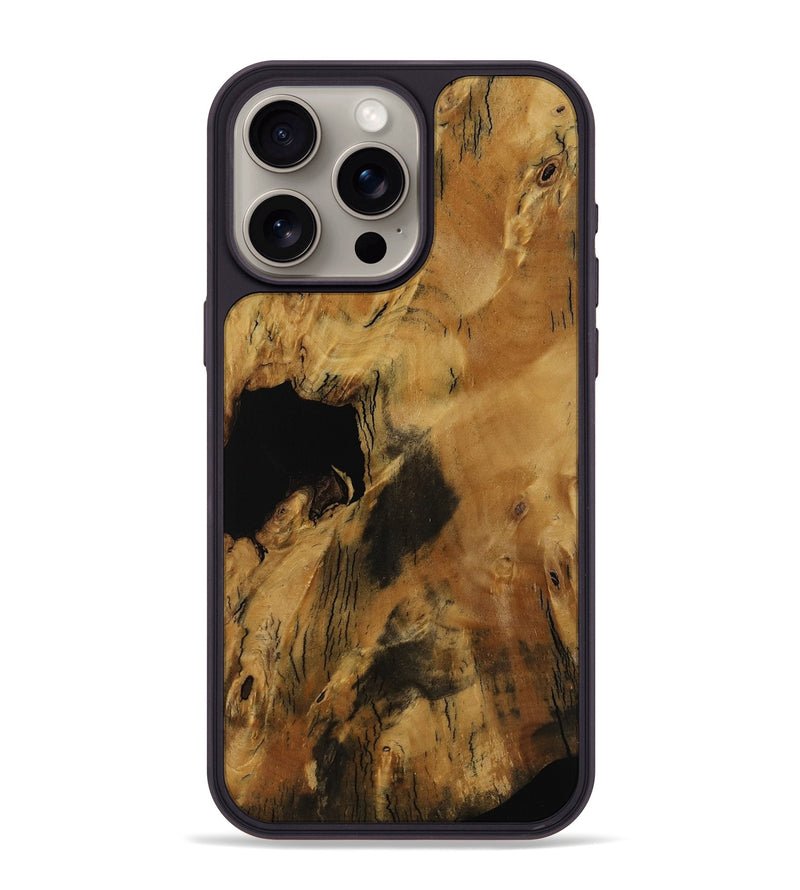 iPhone 15 Pro Max Wood Phone Case - Fran (Wood Burl, 753184)