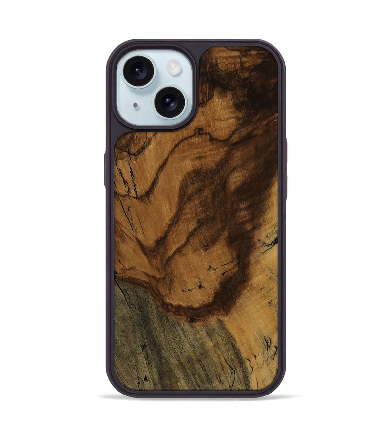 iPhone 15 Wood Phone Case - Adaline (Wood Burl, 753190)