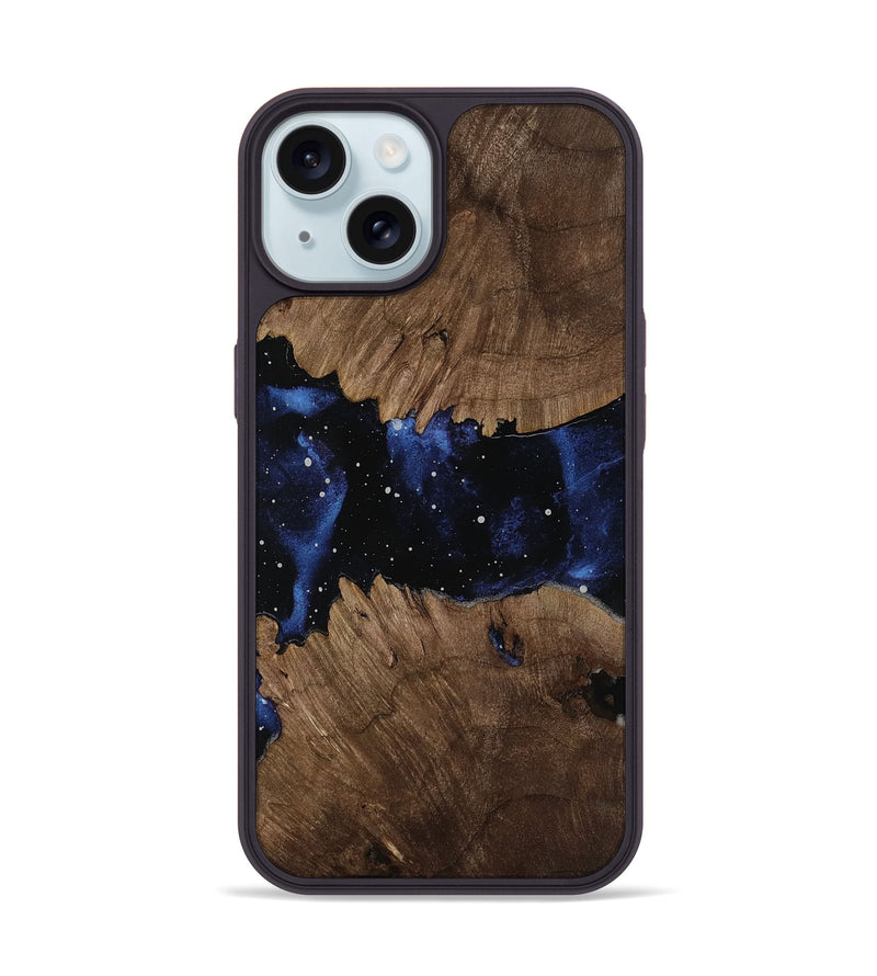 iPhone 15 Wood Phone Case - Wm (Cosmos, 753299)