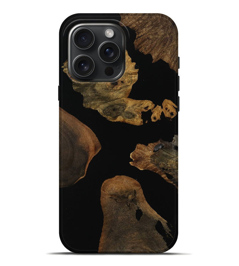 iPhone 16 Pro Max Wood Live Edge Phone Case - Tommy (Wood Burl, 753321)