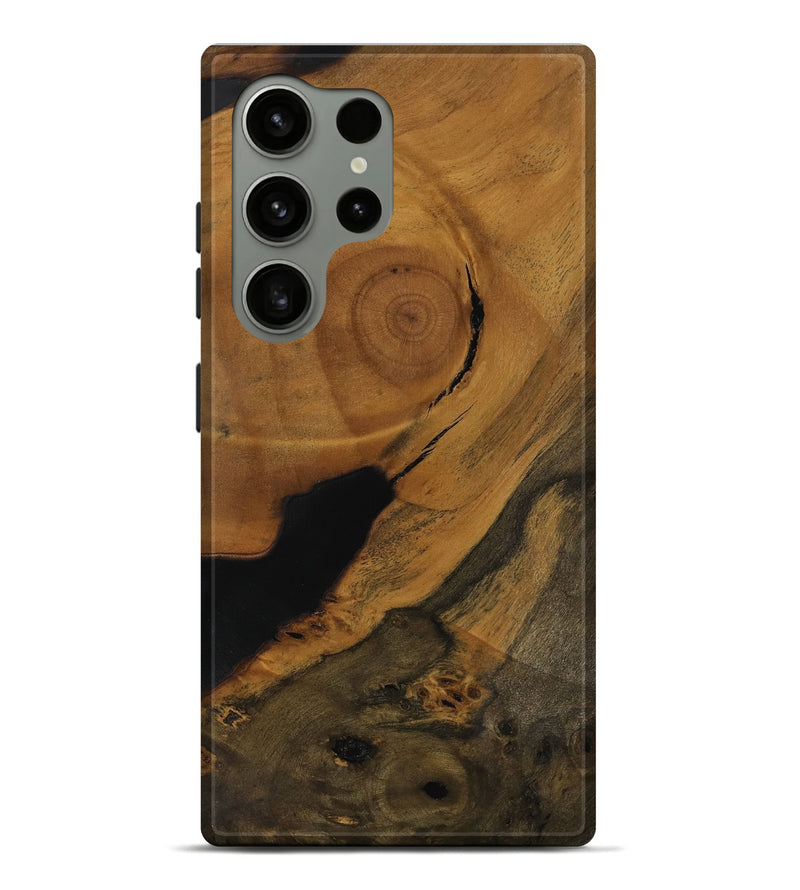 Galaxy S24 Ultra Wood Live Edge Phone Case - Ginger (Wood Burl, 753322)