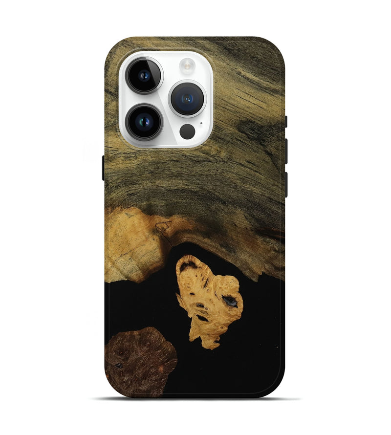 iPhone 15 Pro Wood Live Edge Phone Case - Jair (Wood Burl, 753324)