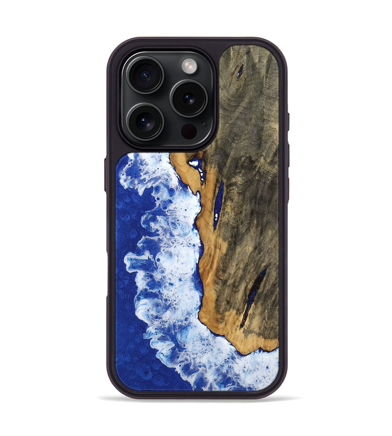 iPhone 16 Pro Wood Phone Case - Rocky (Coastal, 753433)