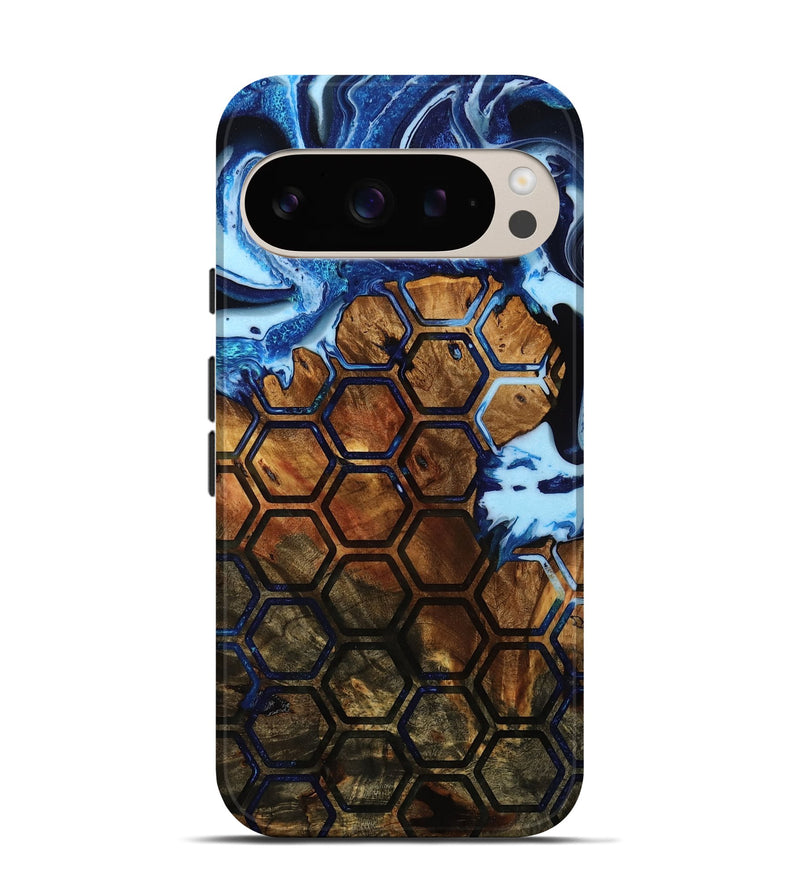 Pixel 9 Pro Wood Live Edge Phone Case - Yetta (Pattern, 753473)