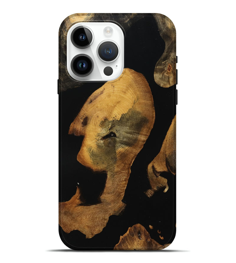 iPhone 15 Pro Max Wood Live Edge Phone Case - Ridge (Wood Burl, 753477)
