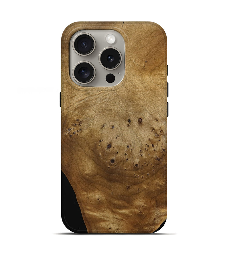 iPhone 16 Pro Wood Live Edge Phone Case - Early (Wood Burl, 753493)