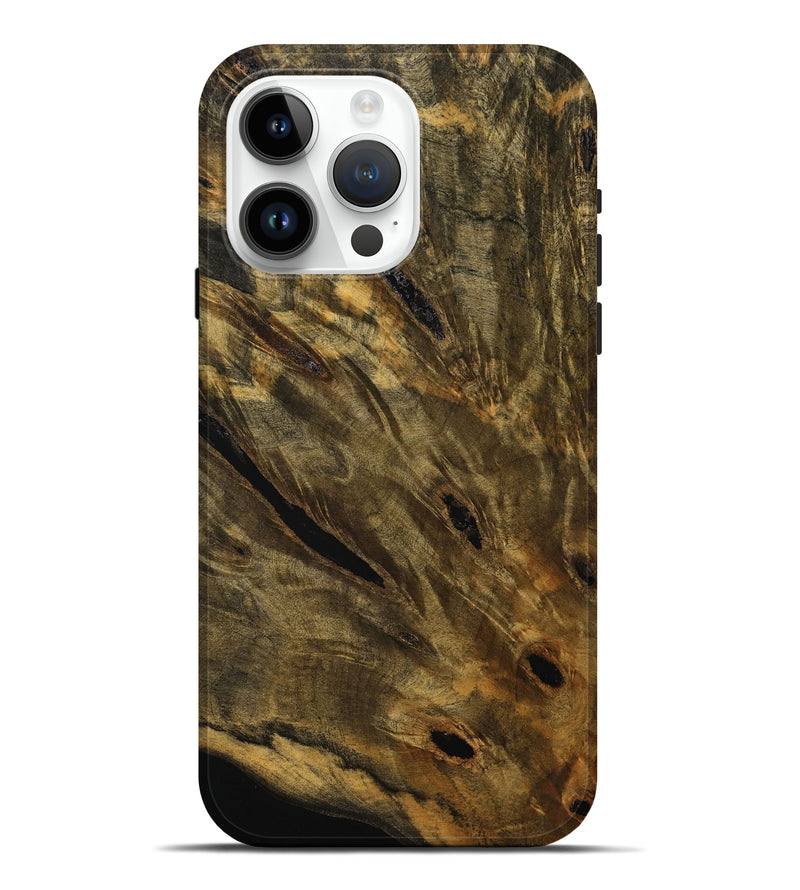 iPhone 15 Pro Max Wood Live Edge Phone Case - Wheeler (Wood Burl, 753496)