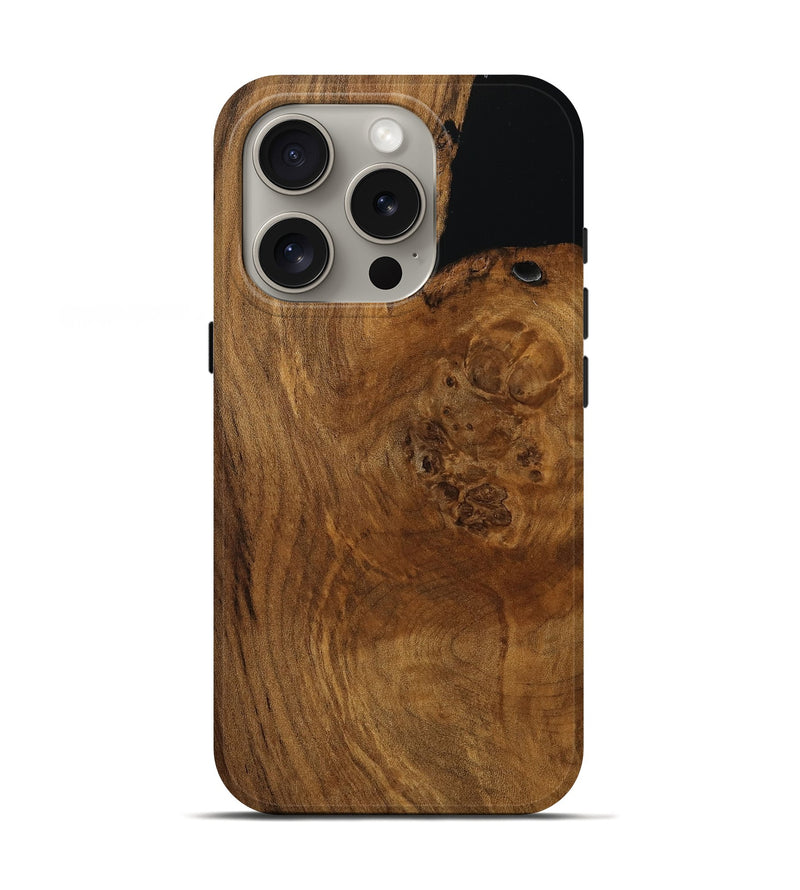iPhone 16 Pro Wood Live Edge Phone Case - Ottis (Wood Burl, 753497)