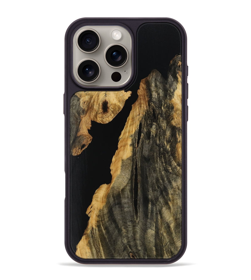 iPhone 16 Pro Max Wood Phone Case - Yuliana (Wood Burl, 753517)