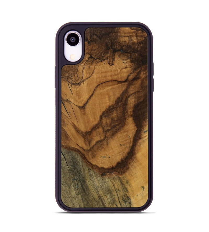 iPhone Xr Wood Phone Case - Kason (Wood Burl, 753537)