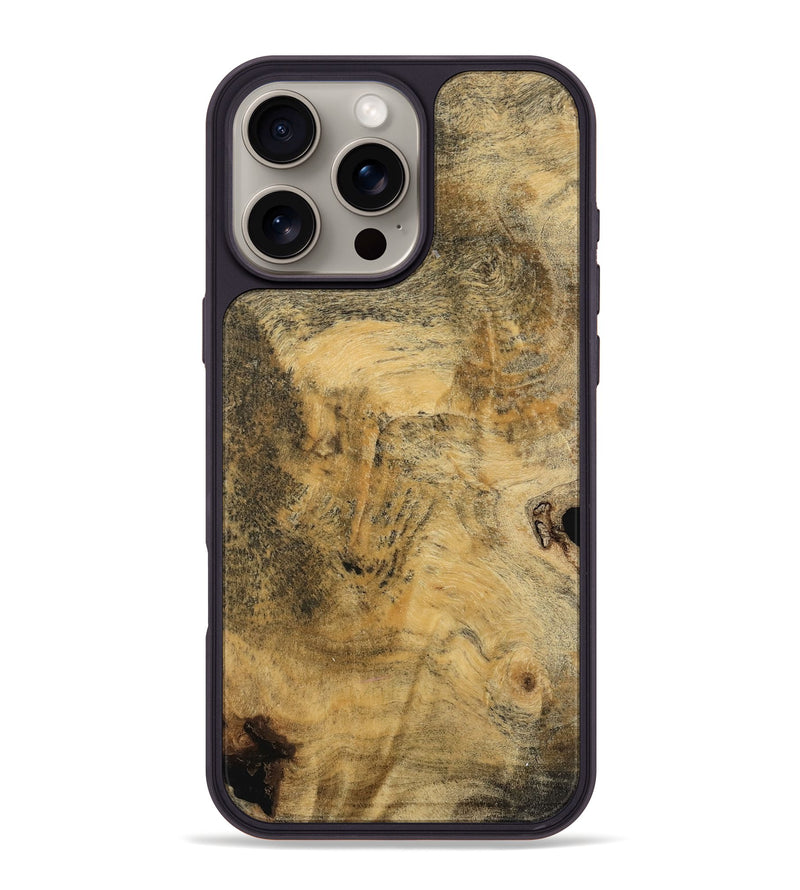 iPhone 16 Pro Max Wood Phone Case - Wilbur (Wood Burl, 753589)