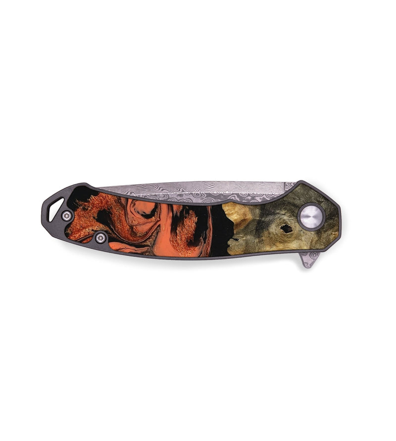 EDC Wood Pocket Knife - Grant (Red, 753615)