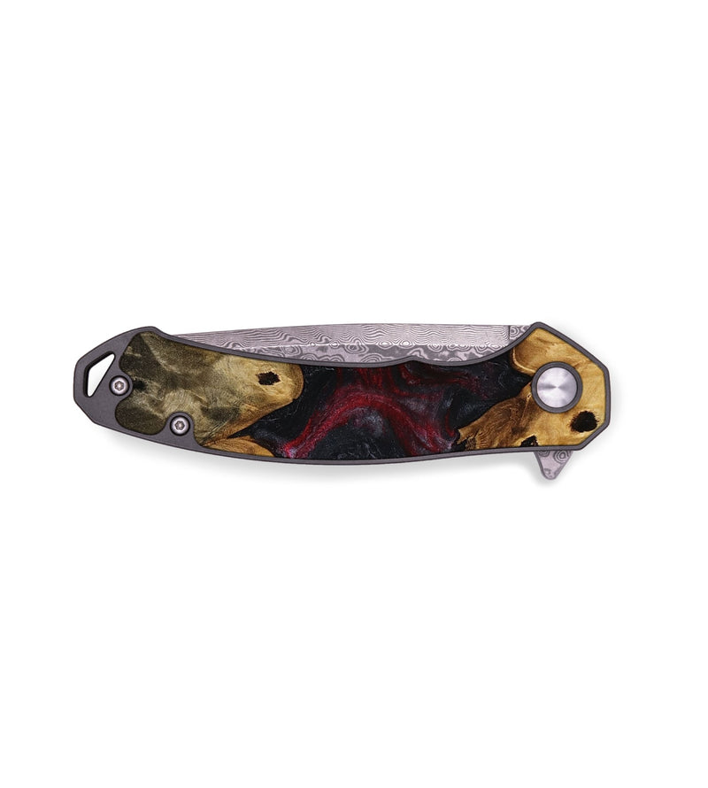 EDC Wood Pocket Knife - Mandie (Red, 753618)