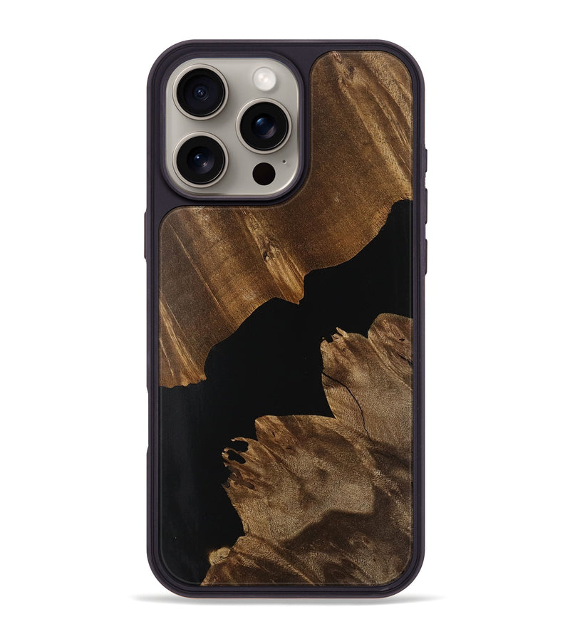 iPhone 16 Pro Max Wood Phone Case - Averie (Wood Burl, 753643)