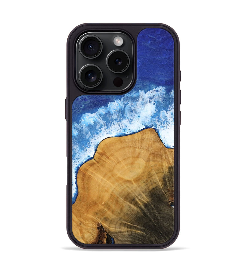 iPhone 16 Pro Wood Phone Case - Sunny (Coastal, 753715)