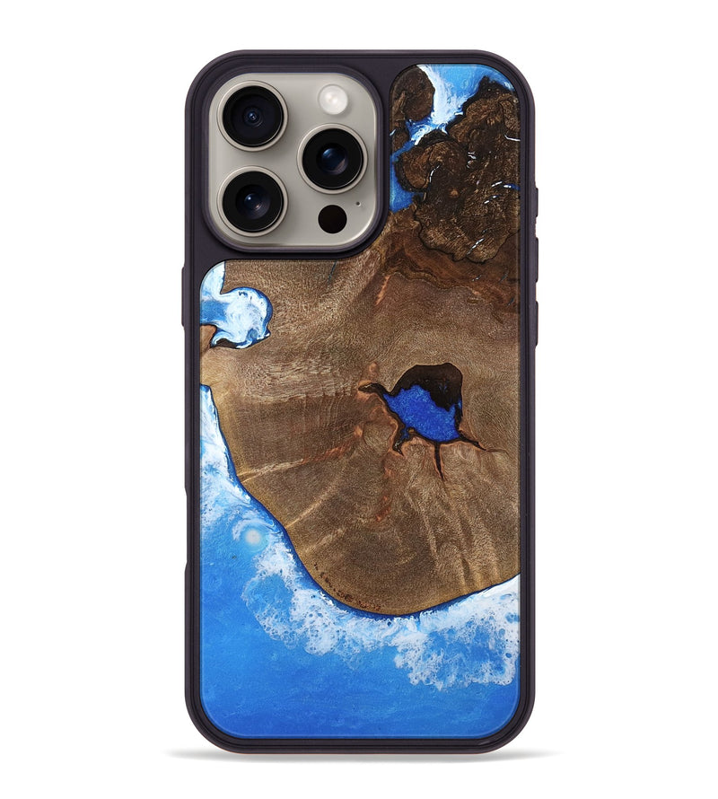 iPhone 16 Pro Max Wood Phone Case - River (Coastal, 753719)