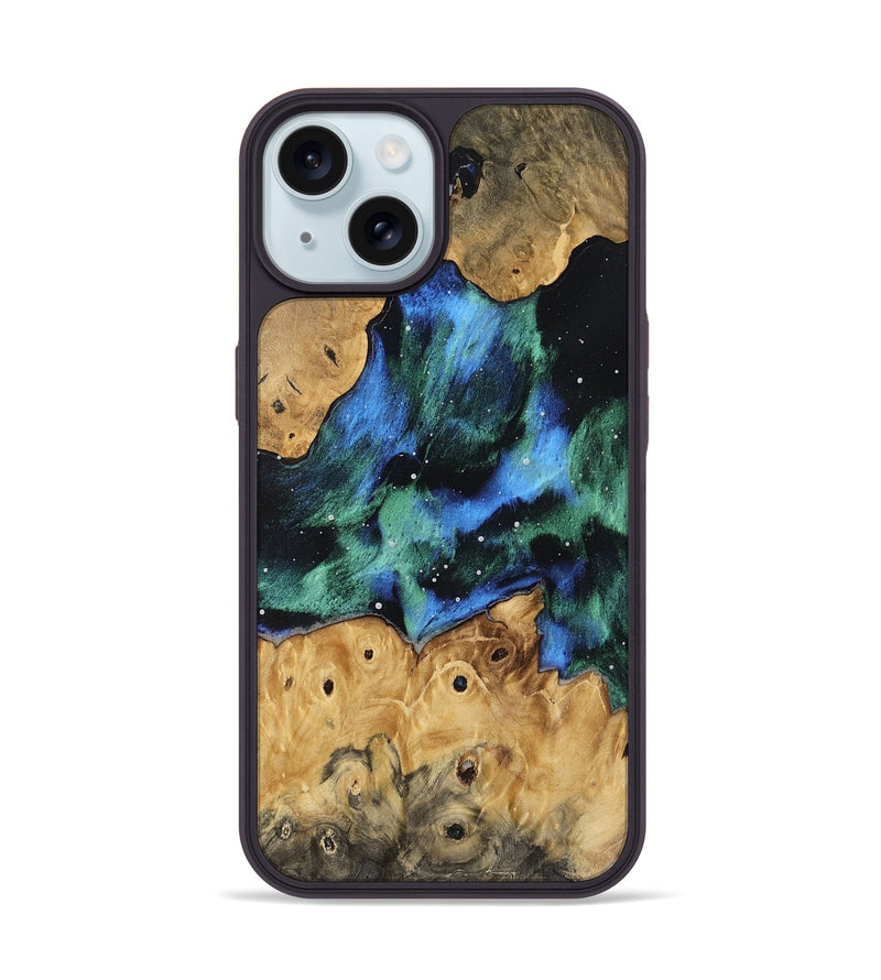 iPhone 15 Wood Phone Case - Maranda (Cosmos, 753779)