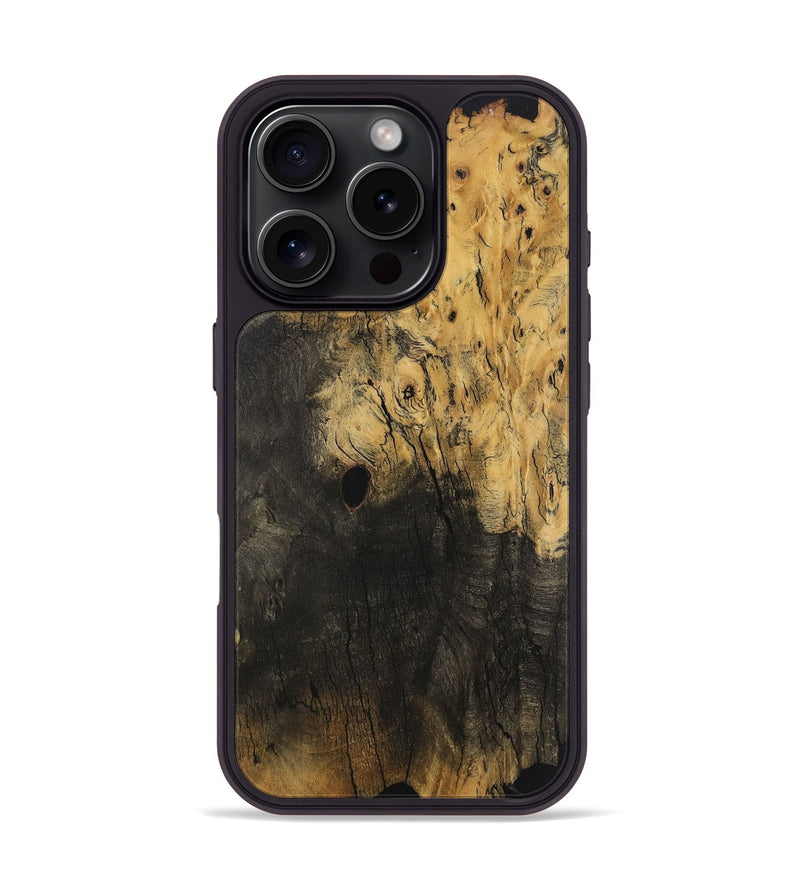 iPhone 16 Pro Wood Phone Case - Rubye (Wood Burl, 753812)