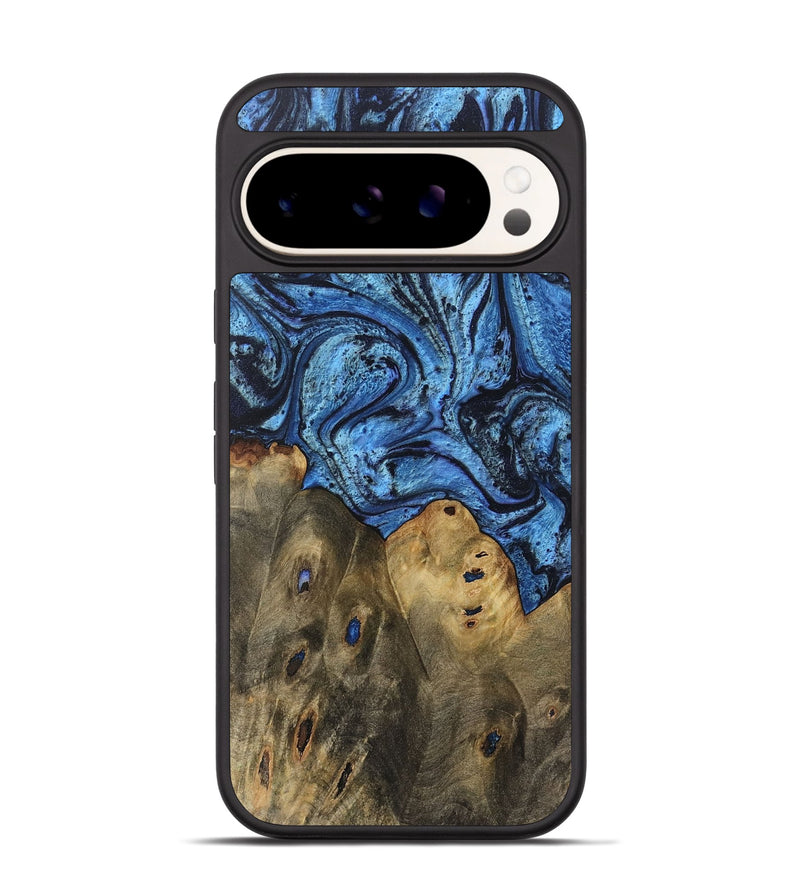 Pixel 9 Wood Phone Case - Kehlani (Blue, 753815)