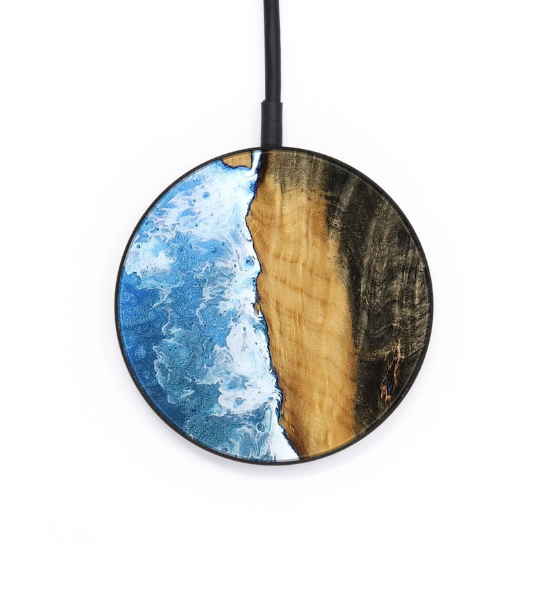 Circle Wood Wireless Charger - Porter (Coastal, 753925)