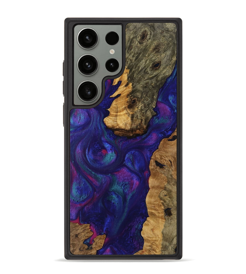 Galaxy S23 Ultra Wood Phone Case - Erykah (Purple, 753969)