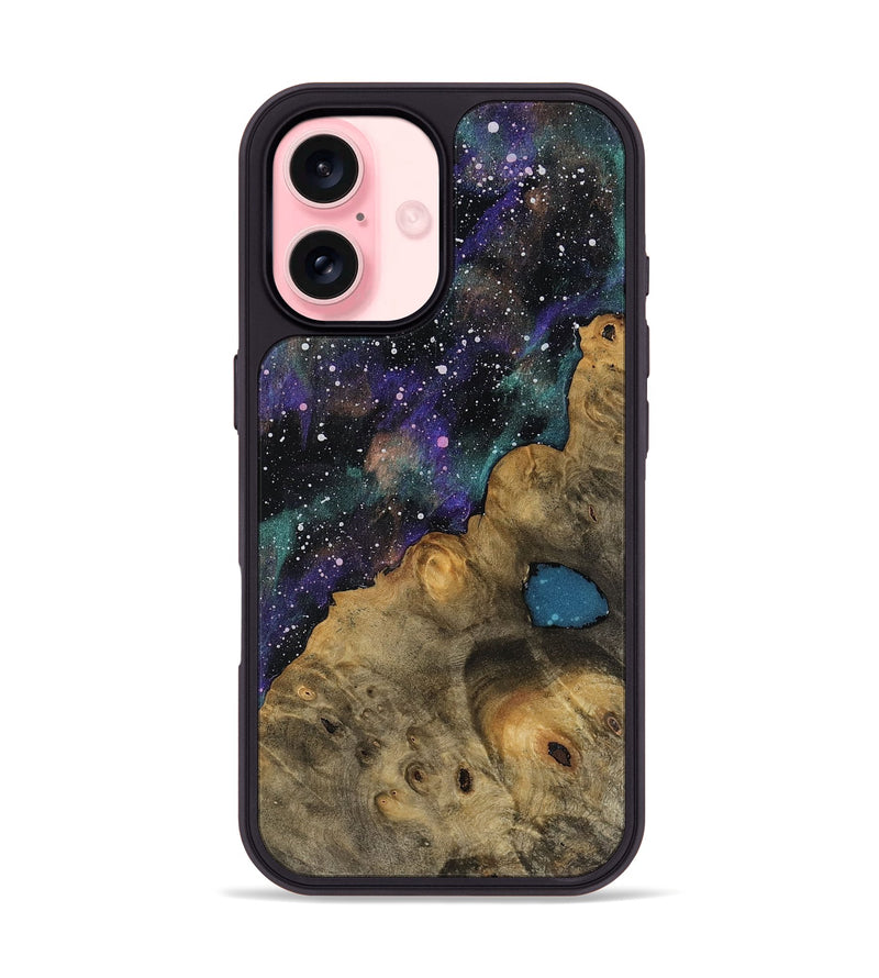 iPhone 16 Wood Phone Case - Flossie (Cosmos, 753997)