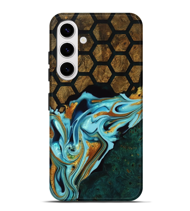 Galaxy S25 Plus Wood Live Edge Phone Case - Zina (Pattern, 754076)