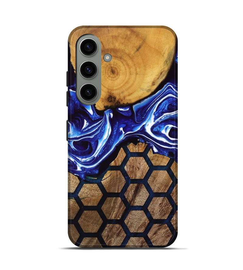Galaxy S24 Wood Live Edge Phone Case - Lionel (Pattern, 754079)