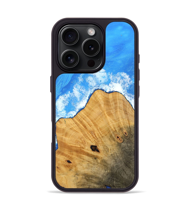 iPhone 16 Pro Wood Phone Case - Earnest (Coastal, 754097)