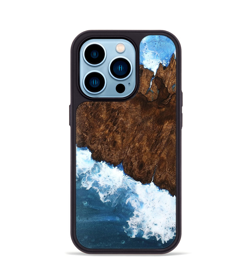 iPhone 14 Pro Wood Phone Case - Rylie (Coastal, 754115)