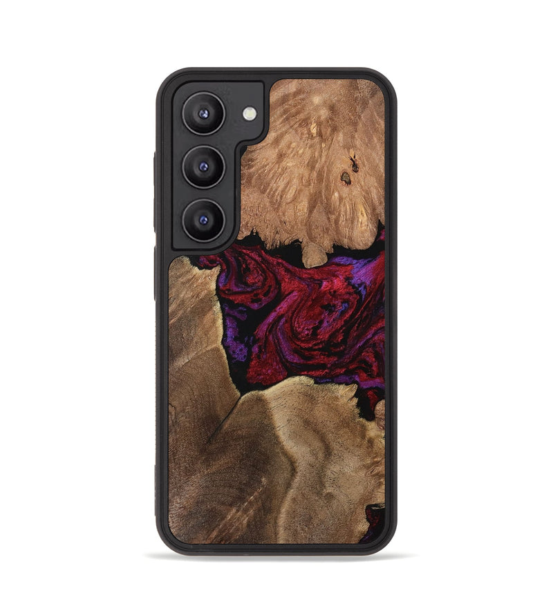 Galaxy S23 Wood Phone Case - Olga (Red, 754117)