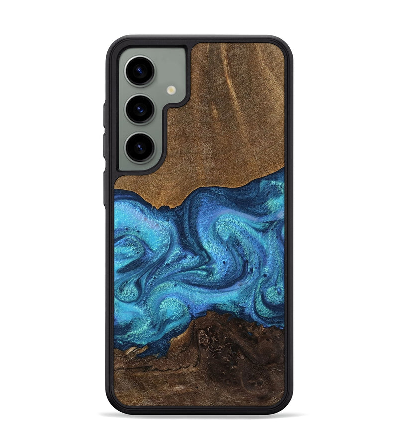 Galaxy S24 Plus Wood Phone Case - Ainhoa (Blue, 754210)