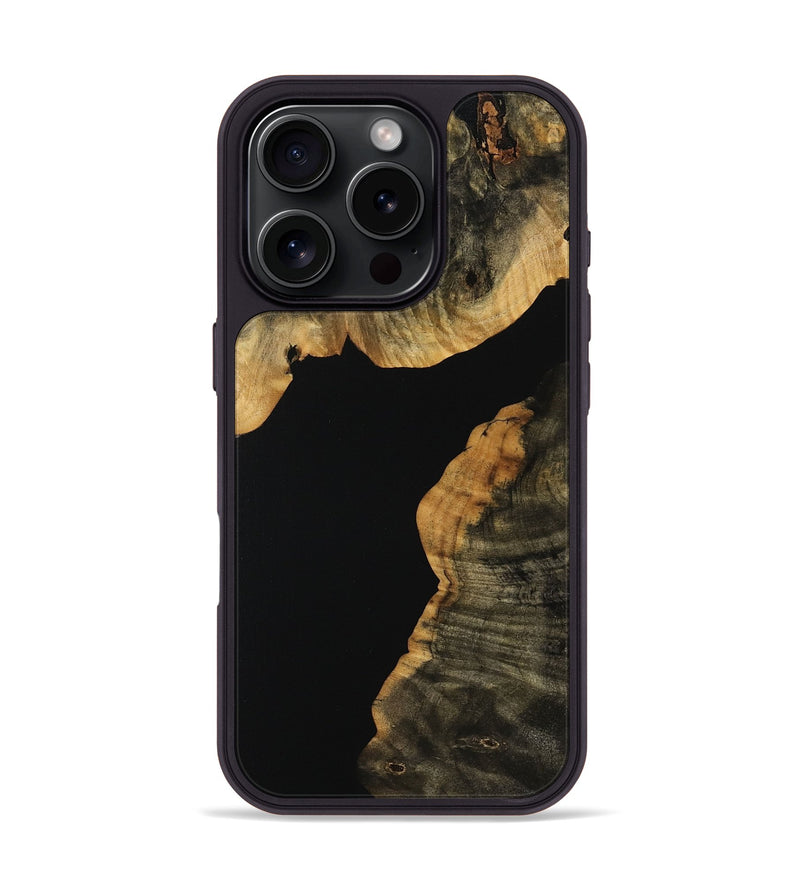 iPhone 16 Pro Wood Phone Case - Mabel (Wood Burl, 754211)