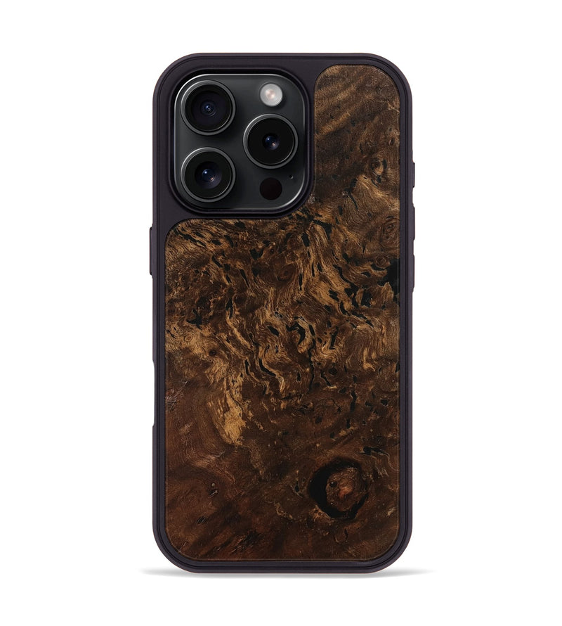 iPhone 16 Pro Wood Phone Case - Cherie (Wood Burl, 754221)