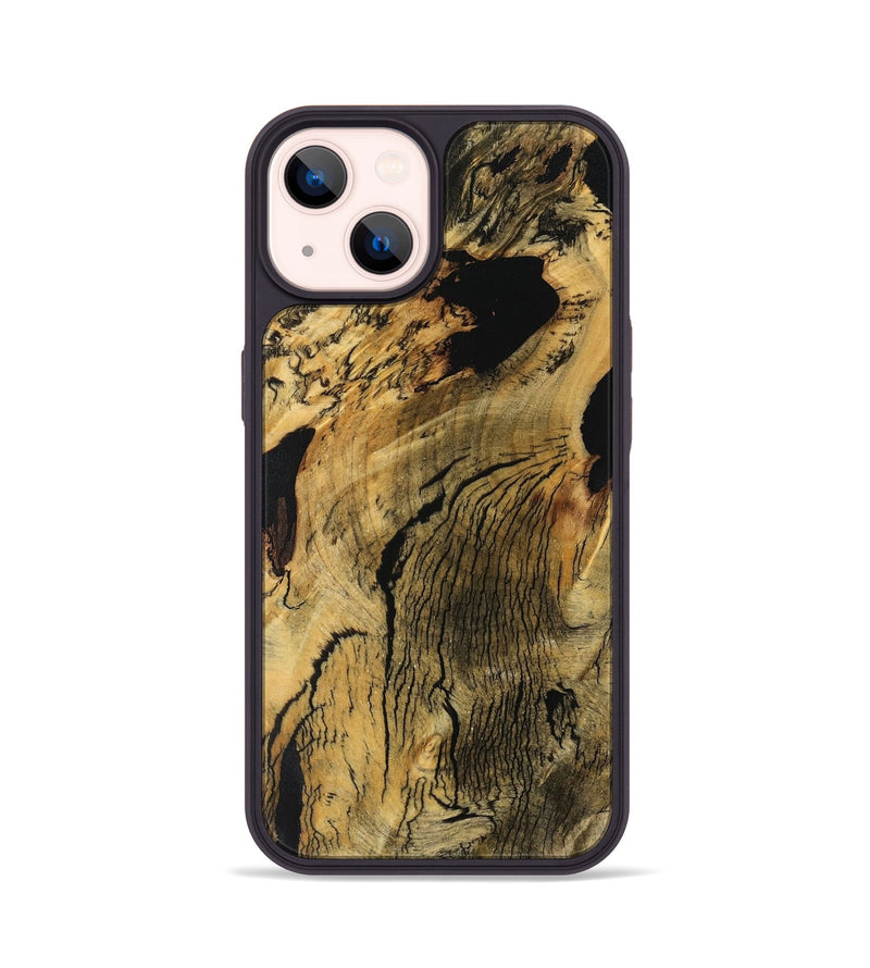 iPhone 14 Wood Phone Case - Julian (Wood Burl, 754229)