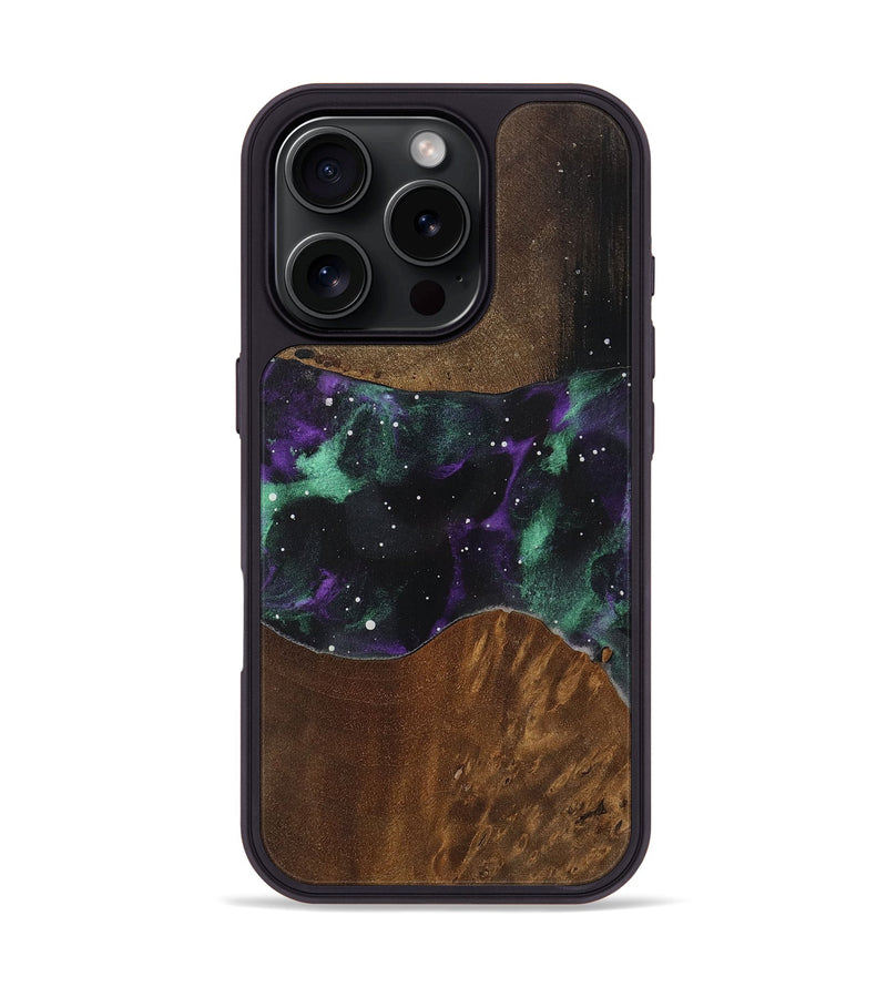 iPhone 16 Pro Wood Phone Case - Elva (Cosmos, 754270)