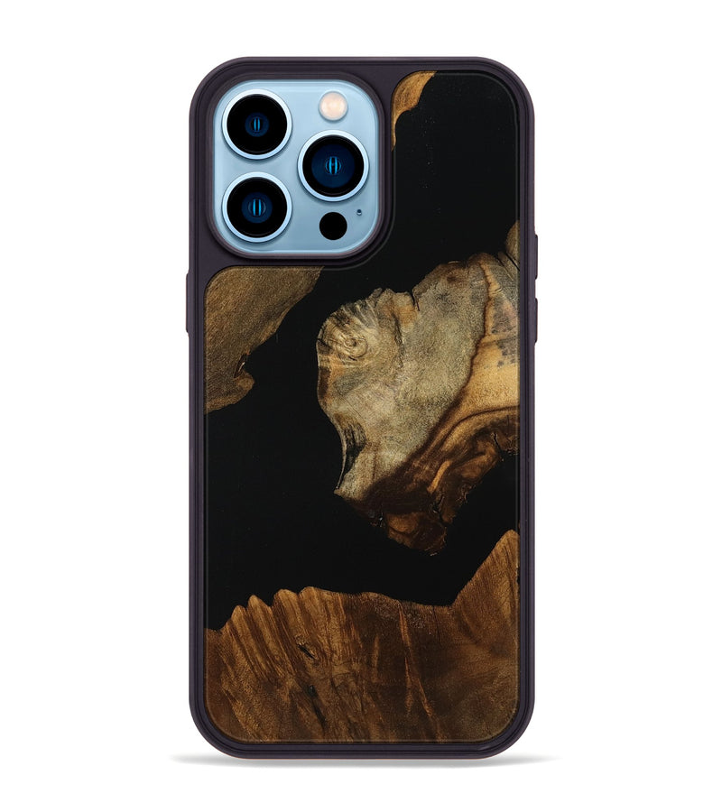 iPhone 14 Pro Max Wood Phone Case - Brandee (Wood Burl, 754271)