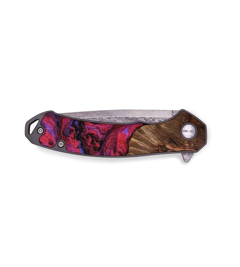 EDC Wood Pocket Knife - Killian (Red, 754297)
