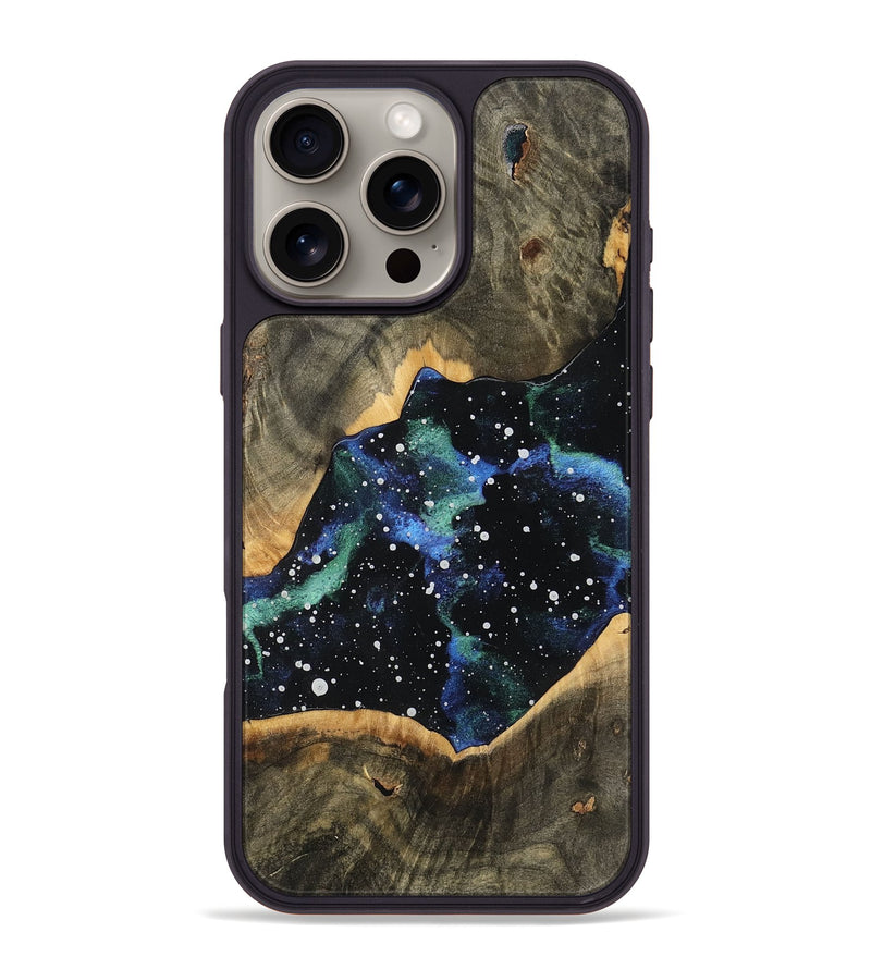 iPhone 16 Pro Max Wood Phone Case - Phoenix (Cosmos, 754305)