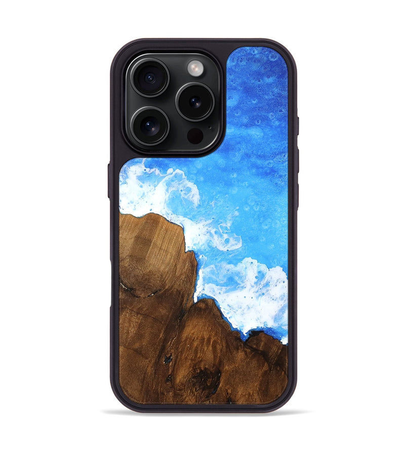 iPhone 16 Pro Wood Phone Case - Elina (Coastal, 754321)