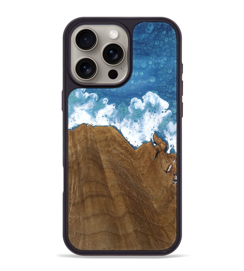 iPhone 16 Pro Max Wood Phone Case - Kattie (Coastal, 754324)