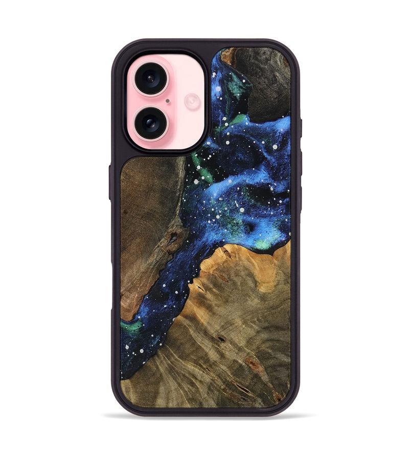 iPhone 16 Wood Phone Case - Amiyah (Cosmos, 754325)