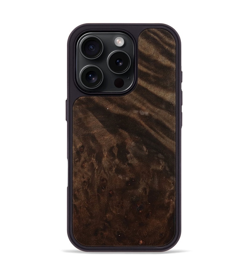 iPhone 16 Pro Wood Phone Case - Samir (Wood Burl, 754435)