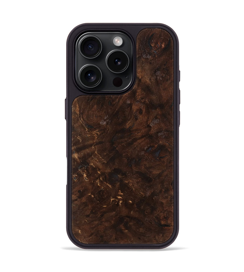 iPhone 16 Pro Wood Phone Case - Bernice (Wood Burl, 754441)