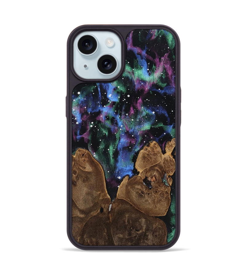 iPhone 15 Wood Phone Case - Zyair (Cosmos, 754460)
