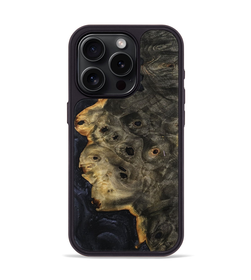 iPhone 15 Pro Wood Phone Case - Hobson (Wood Burl, 754567)