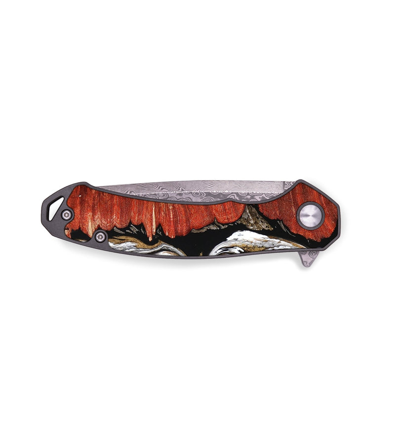 EDC Wood Pocket Knife - Kathie (Wood Burl, 754570)