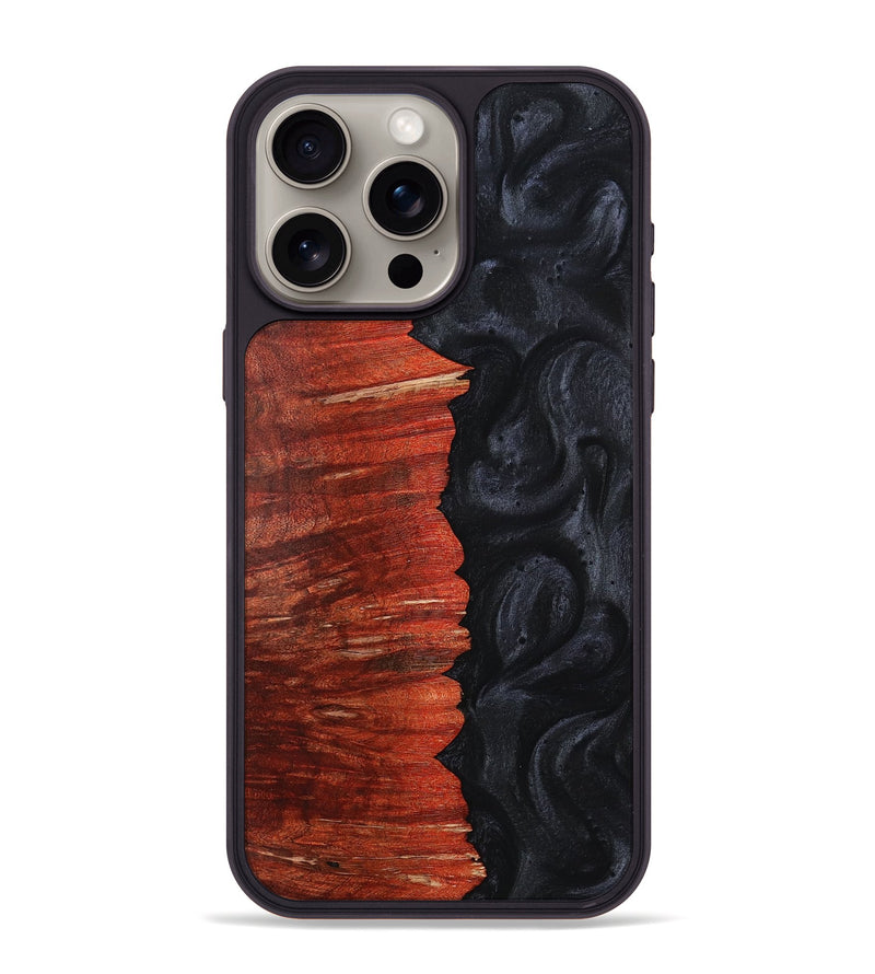 iPhone 15 Pro Max Wood Phone Case - Debbi (Wood Burl, 754589)
